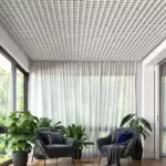 Грильято GL15 50x50 белый в зоне отдыха
